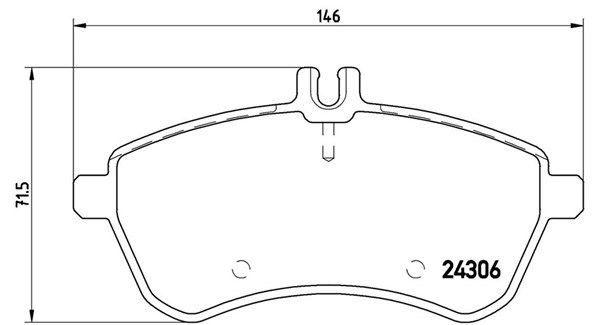 MAGNETI MARELLI stabdžių trinkelių rinkinys, diskinis stabdys 363700450067